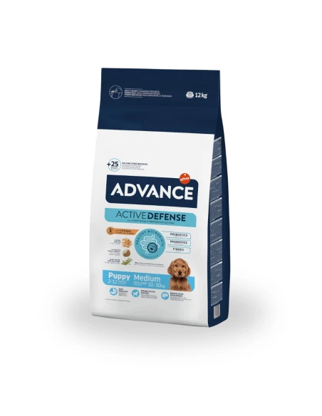Pienso para Perro Cachorro Med ADVANCE Puppy Protect de Pollo y Arroz 3kg